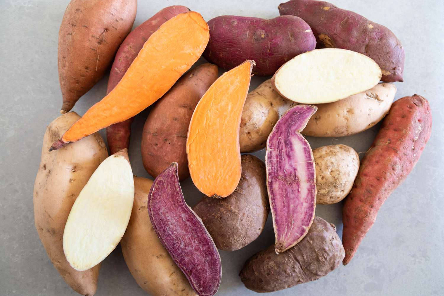 Assorted Sweet Potato Wallpaper