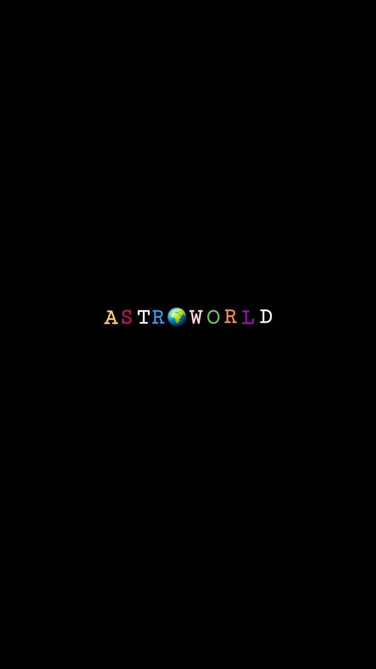 Astroworld Iphone Small Logo Wallpaper