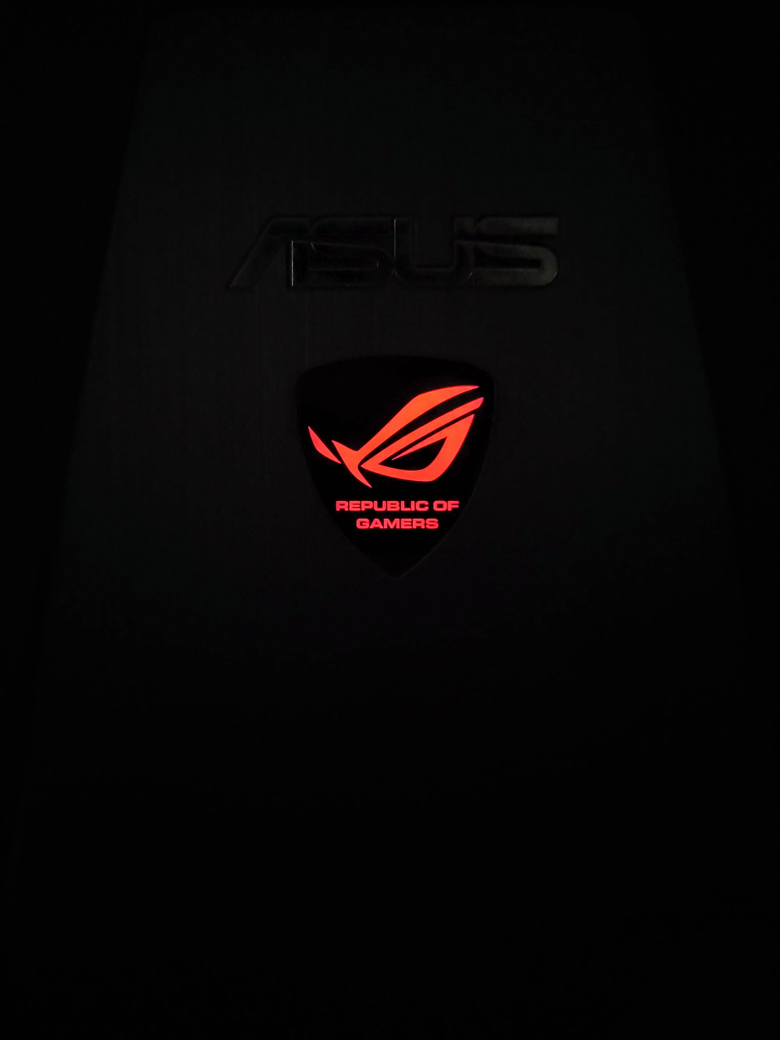 Asus Republic Of Gamers Black And Red Gaming Wallpaper