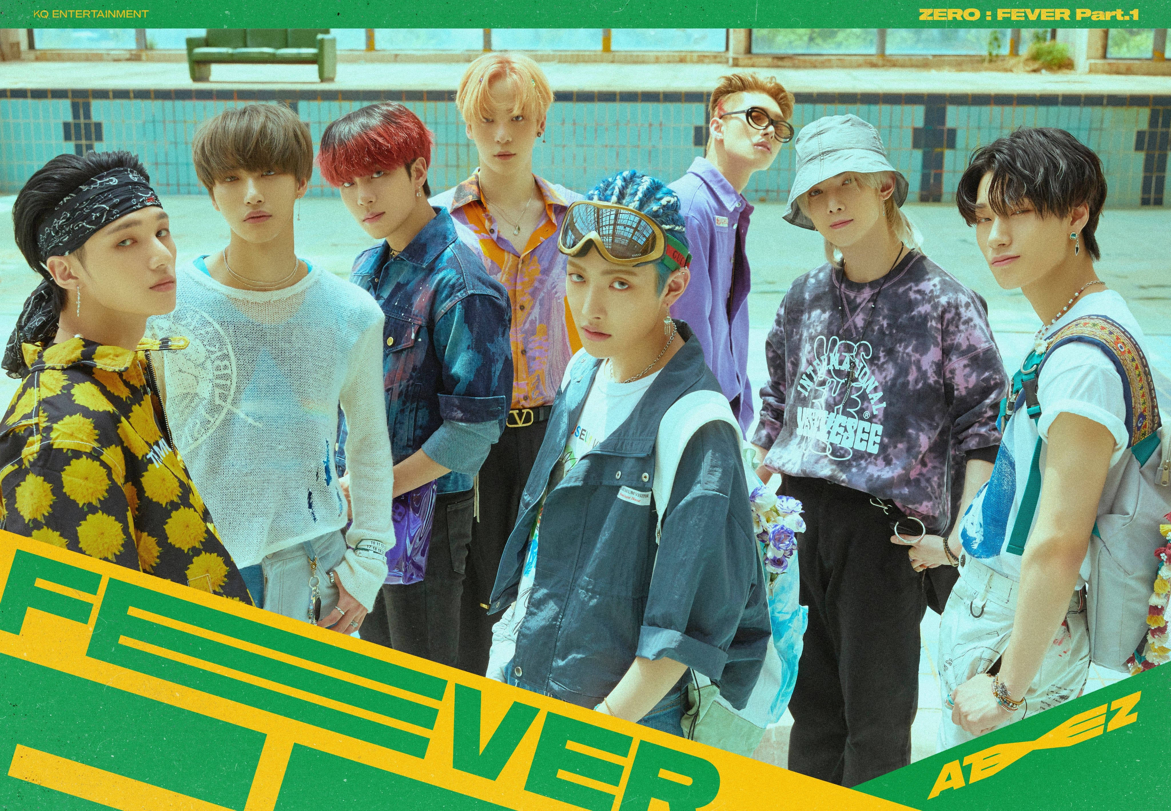 Ateez Fever Wallpaper