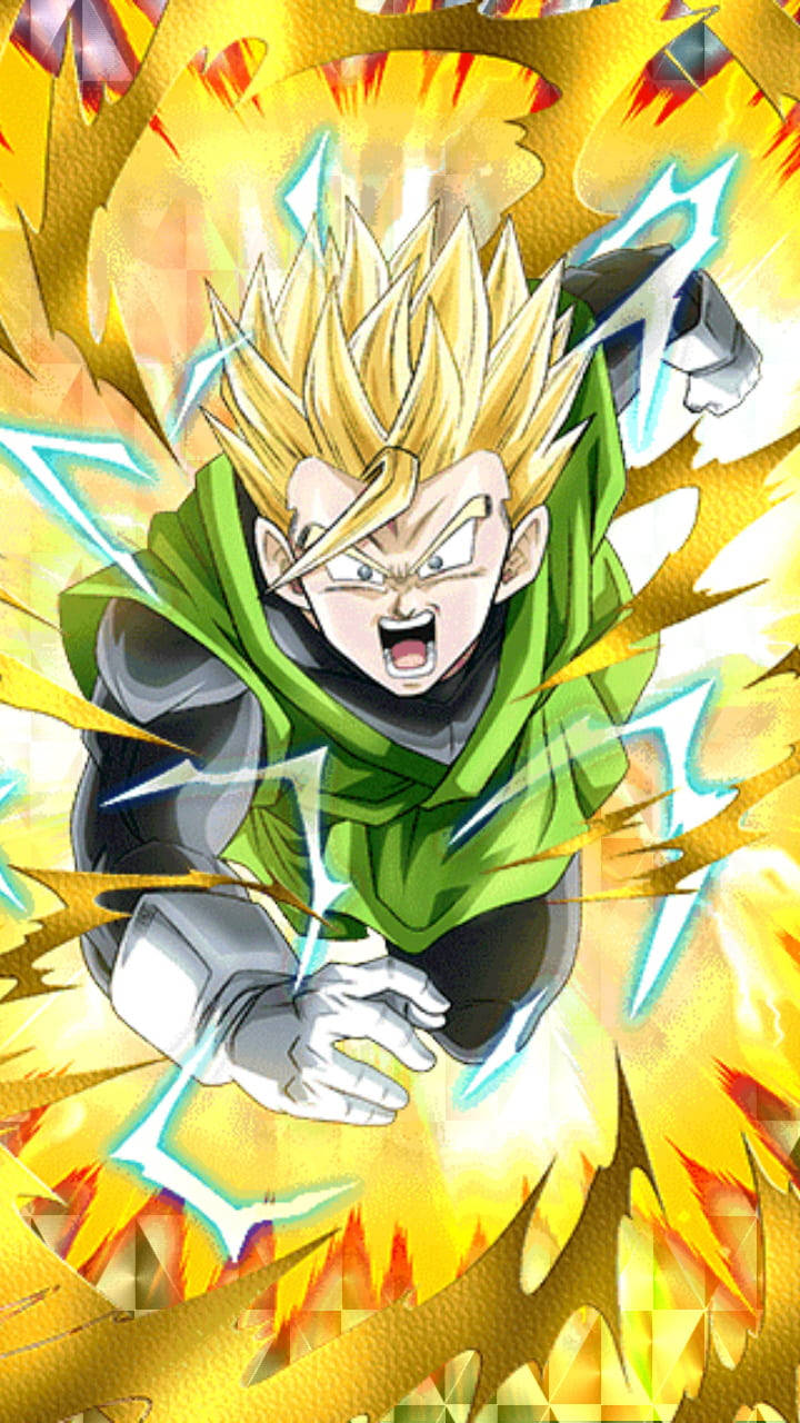 Attacking Gohan Super Saiyan 2 Wallpaper