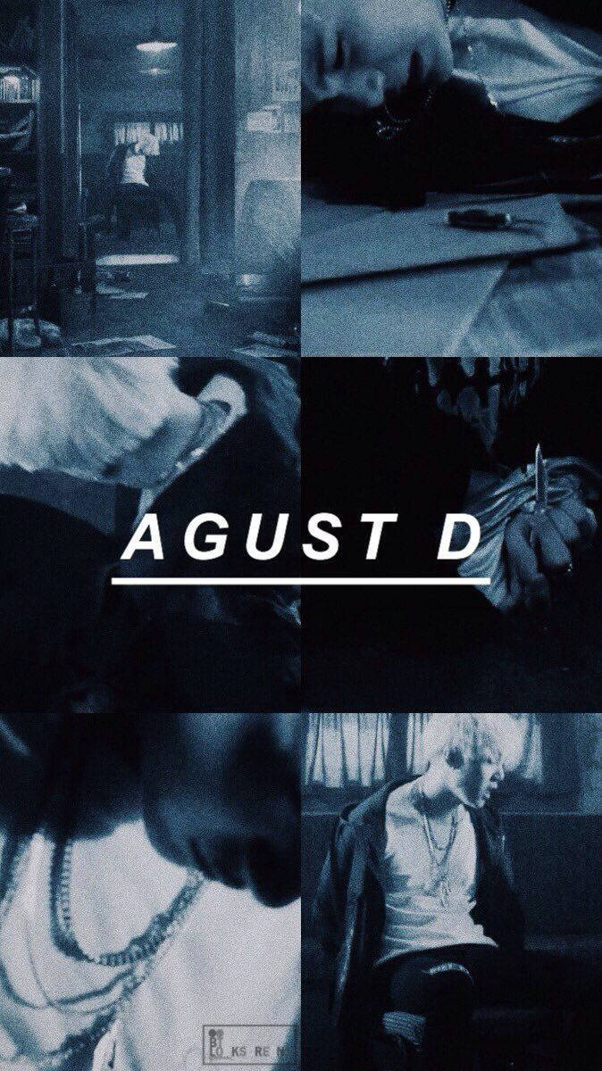 August D Suga Bts Aesthetic Wallpaper