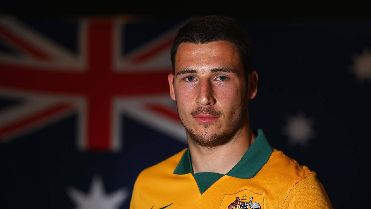 Australia National Football Team Mathew Leckie Headshot Wallpaper