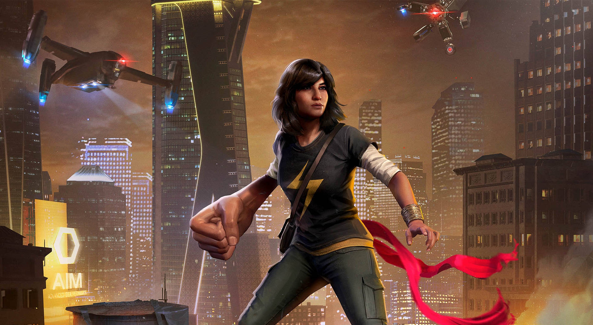 Avengers Kamala Khan Desktop Wallpaper