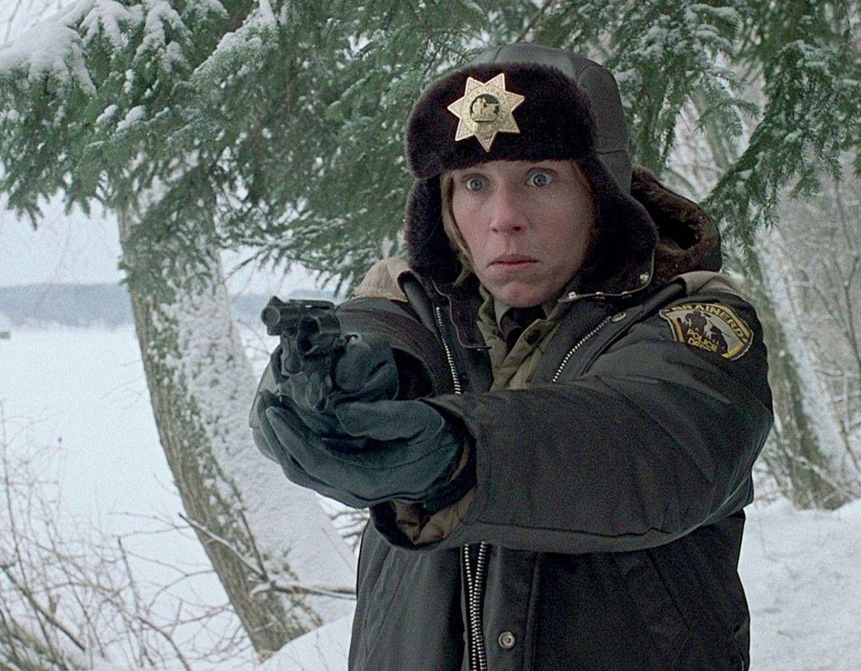 Award-winning Actress Frances Mcdormand As Marge Gunderson In Fargo Wallpaper