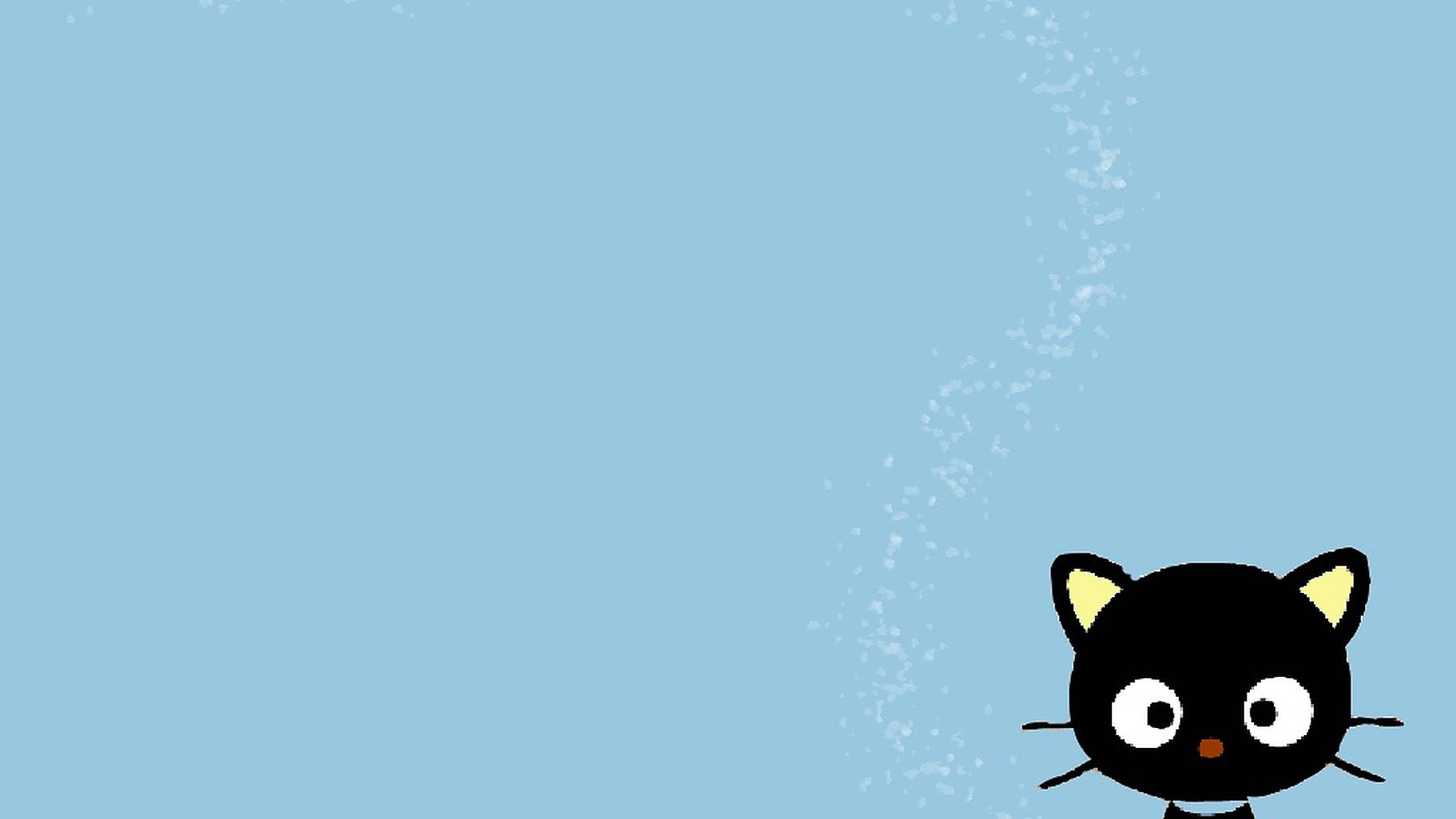 Baby Blue Chococat Wallpaper