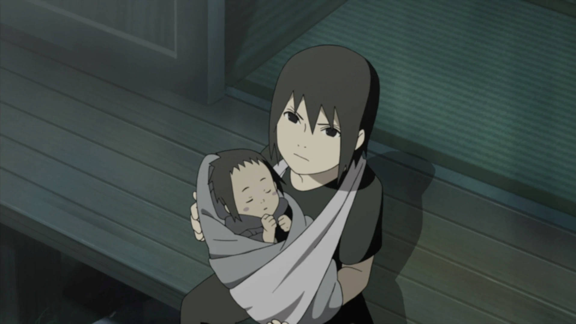 Baby Sasuke Naruto Itachi Uchiha 4k Wallpaper