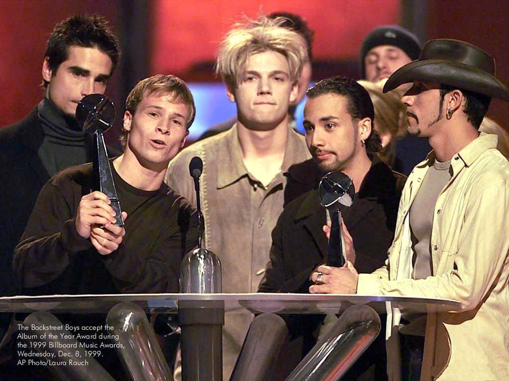 Backstreet Boys Album Of The Year Award 1999 Wallpaper