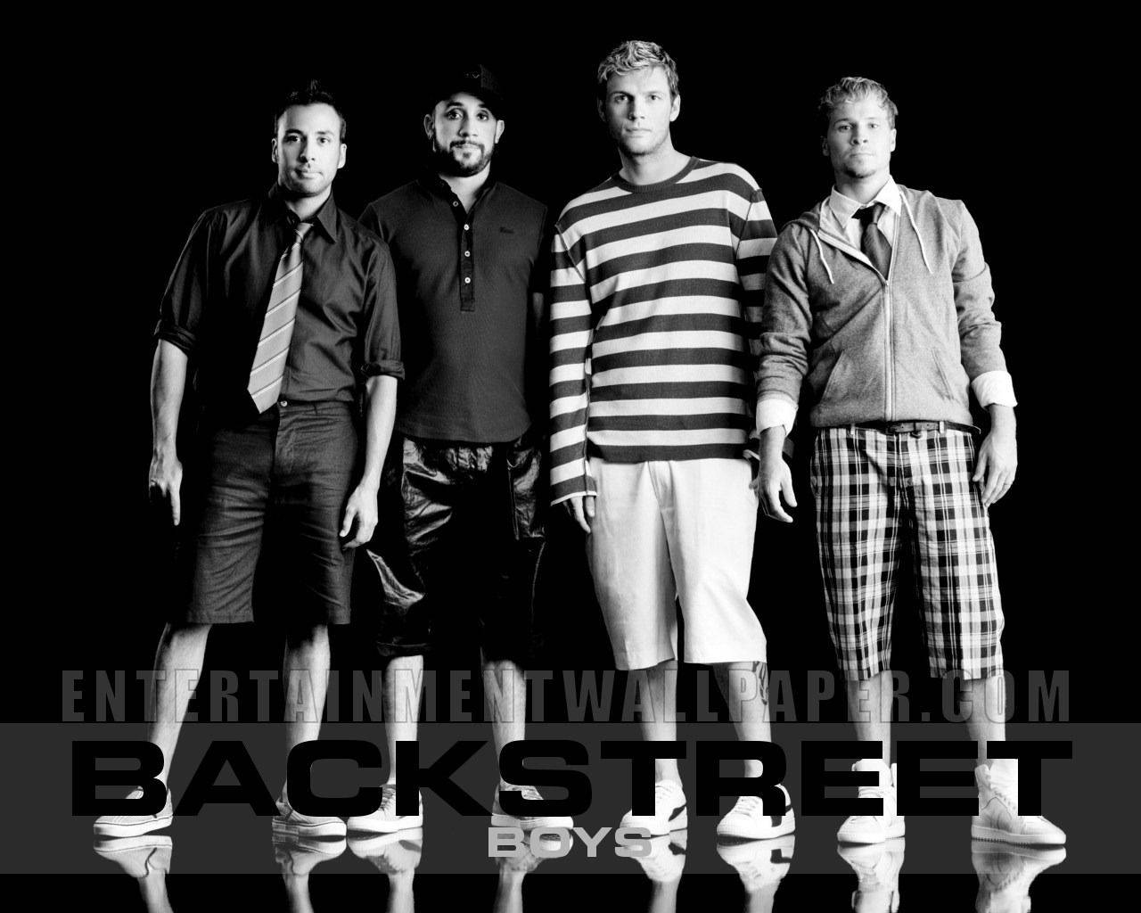 Backstreet Boys Black And White Wallpaper