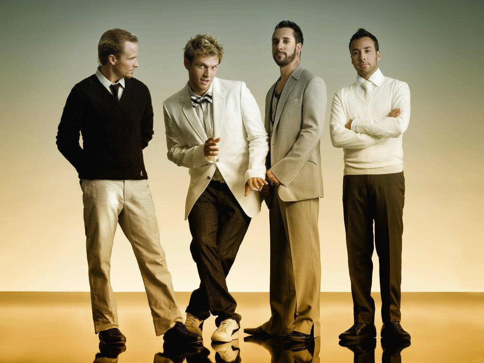 Backstreet Boys In Sepia Wallpaper