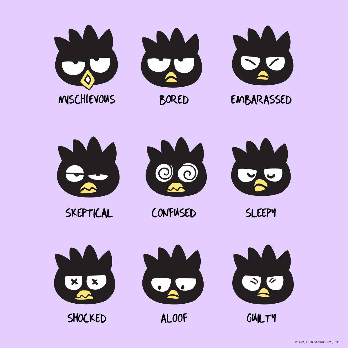 Badtz Maru Sanrio Character Moods Wallpaper