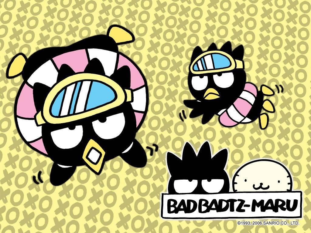 Badtz Maru Summer Outfit Wallpaper