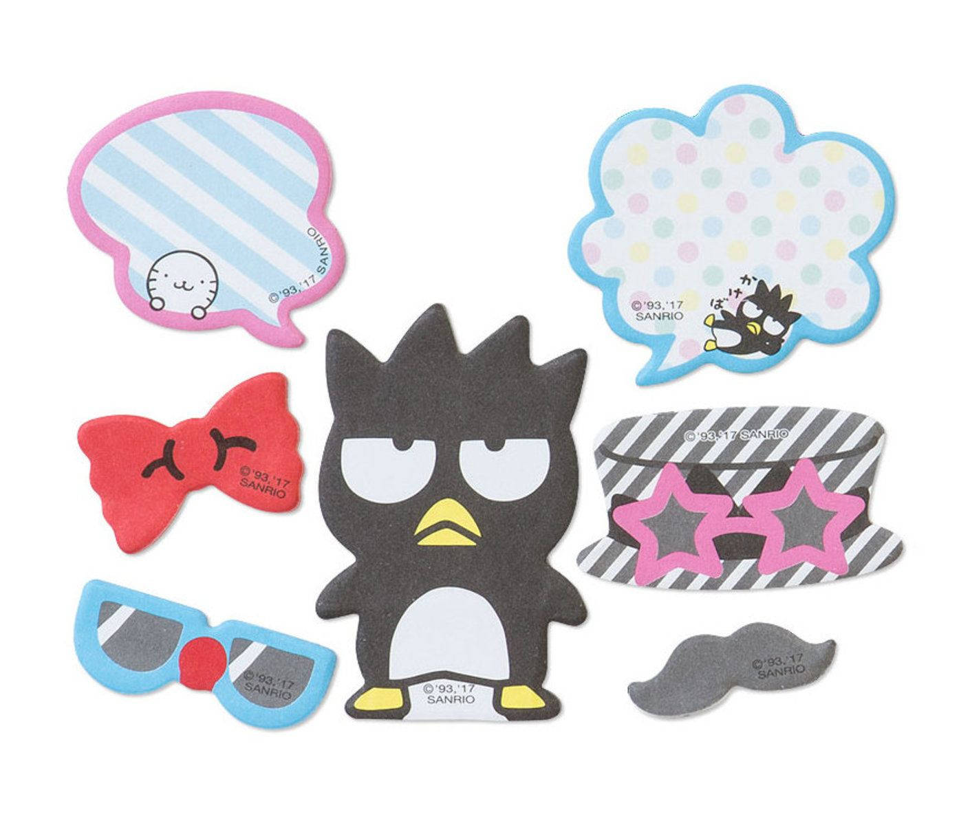 Badtz Maru With Sanrio Stickers Wallpaper