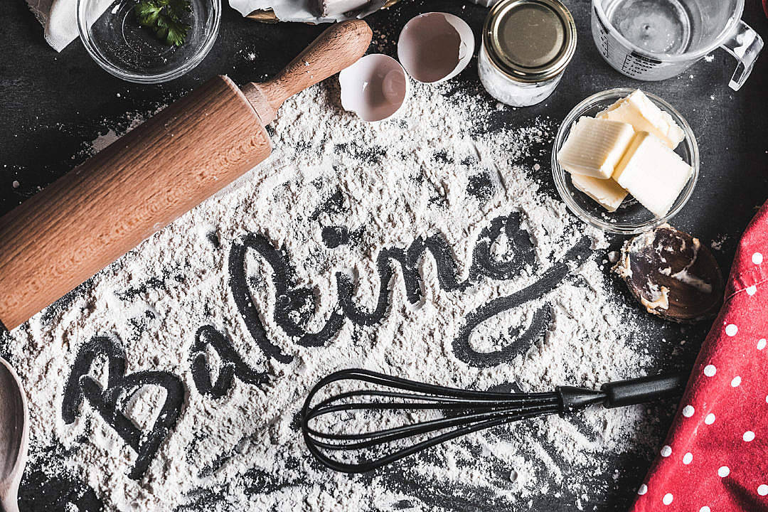 Baking Lettering Food Desktop Wallpaper