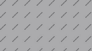 Balenciaga Gray Seamless Pattern Wallpaper