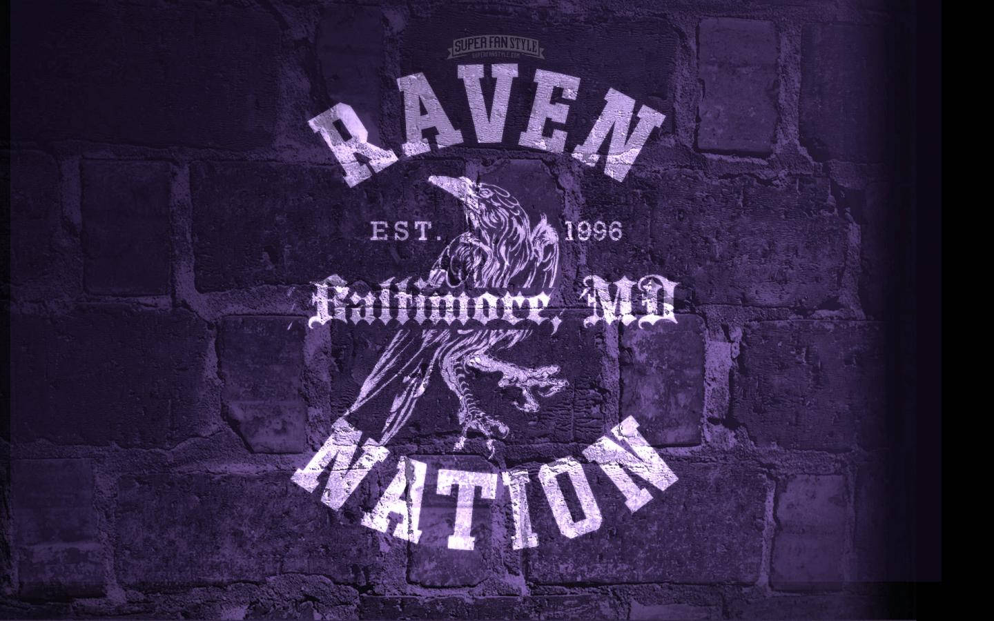 Baltimore Ravens Nation 1996 Wallpaper