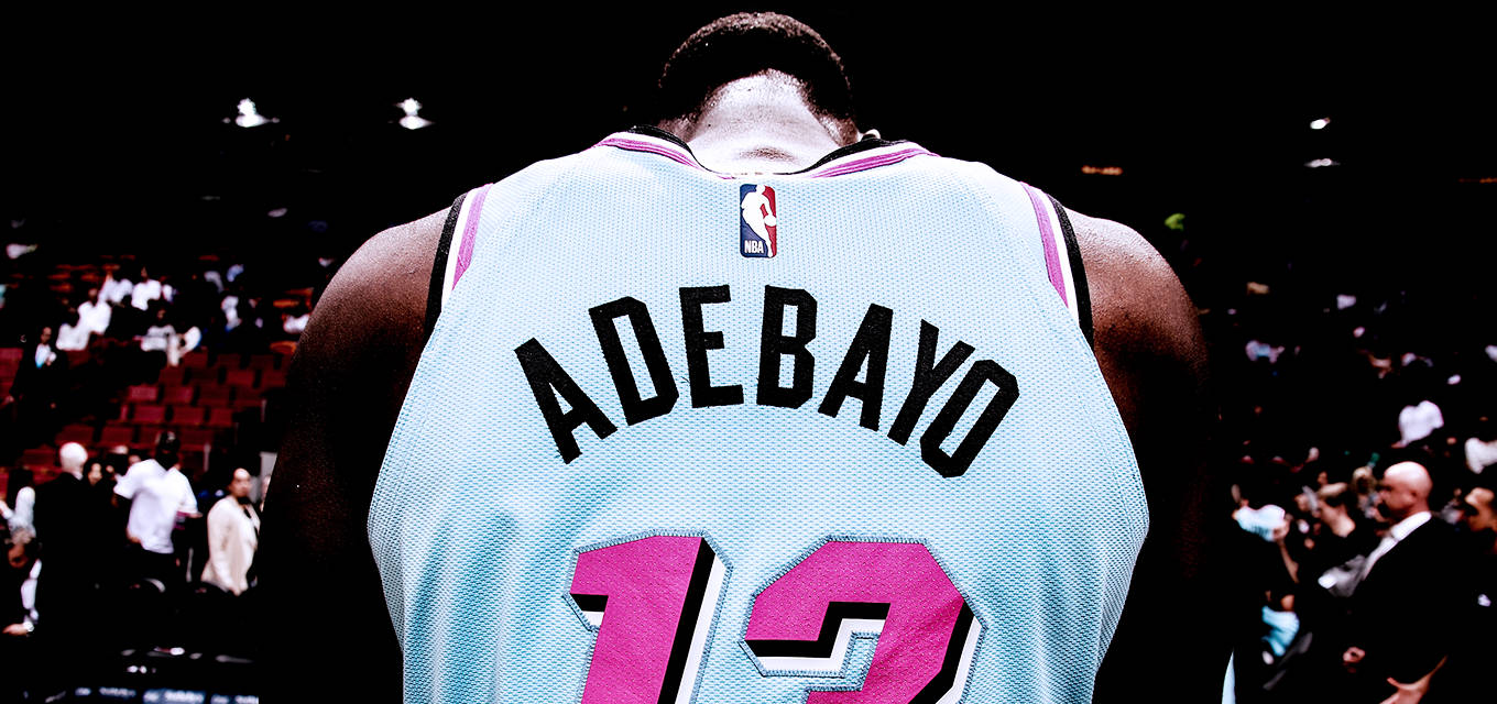 Bam Adebayo Back View Wallpaper