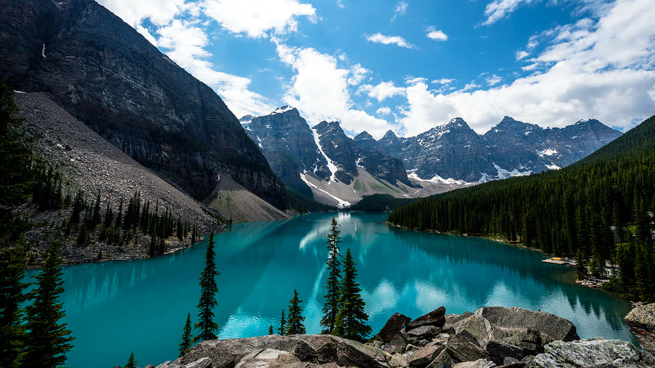 Banff National Park In Canada 720p Wallpaper