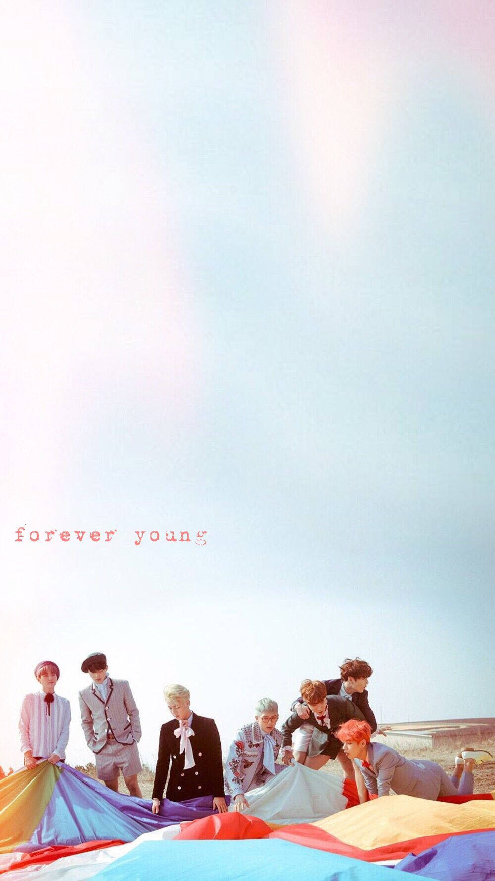 Bangtantv Forever Young Wallpaper