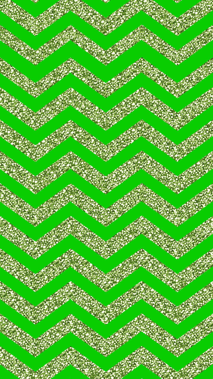 Basic Bright Green Glitter Wallpaper