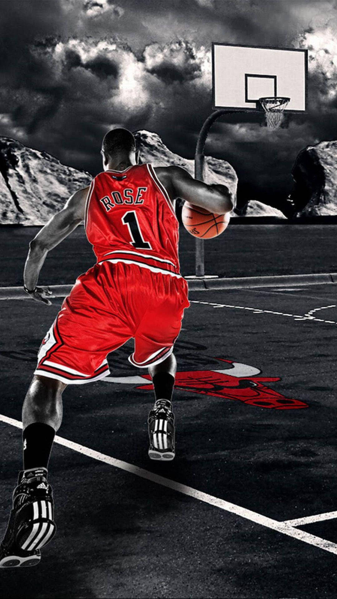 Basketball Iphone Derick Rose Wallpaper