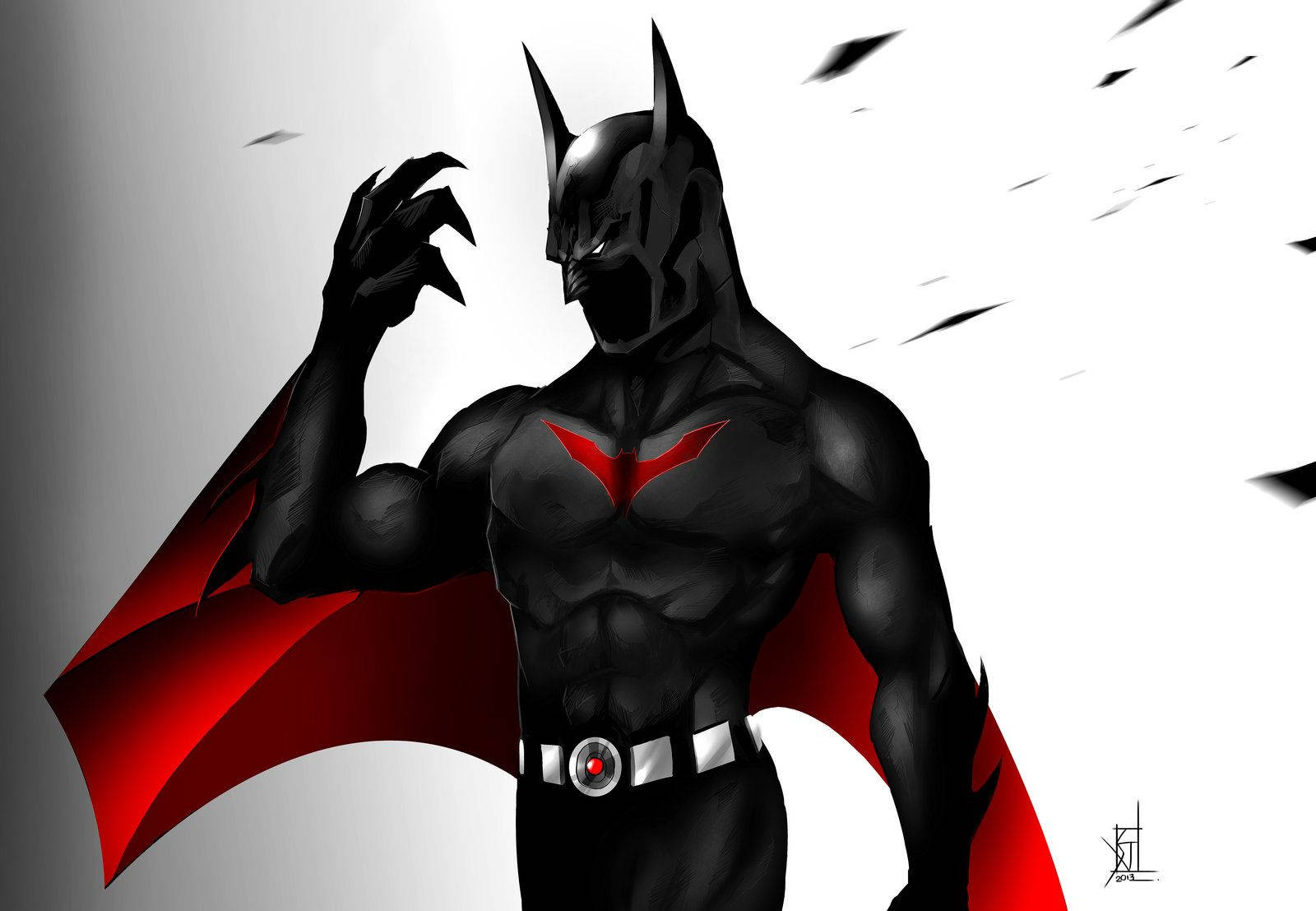 Batman Beyond Fan Art Wallpaper