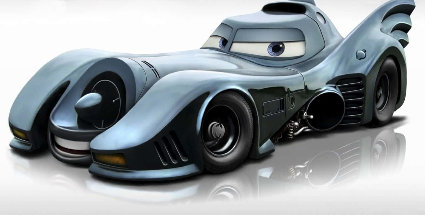 Batman Monster Car Window Eyes Wallpaper