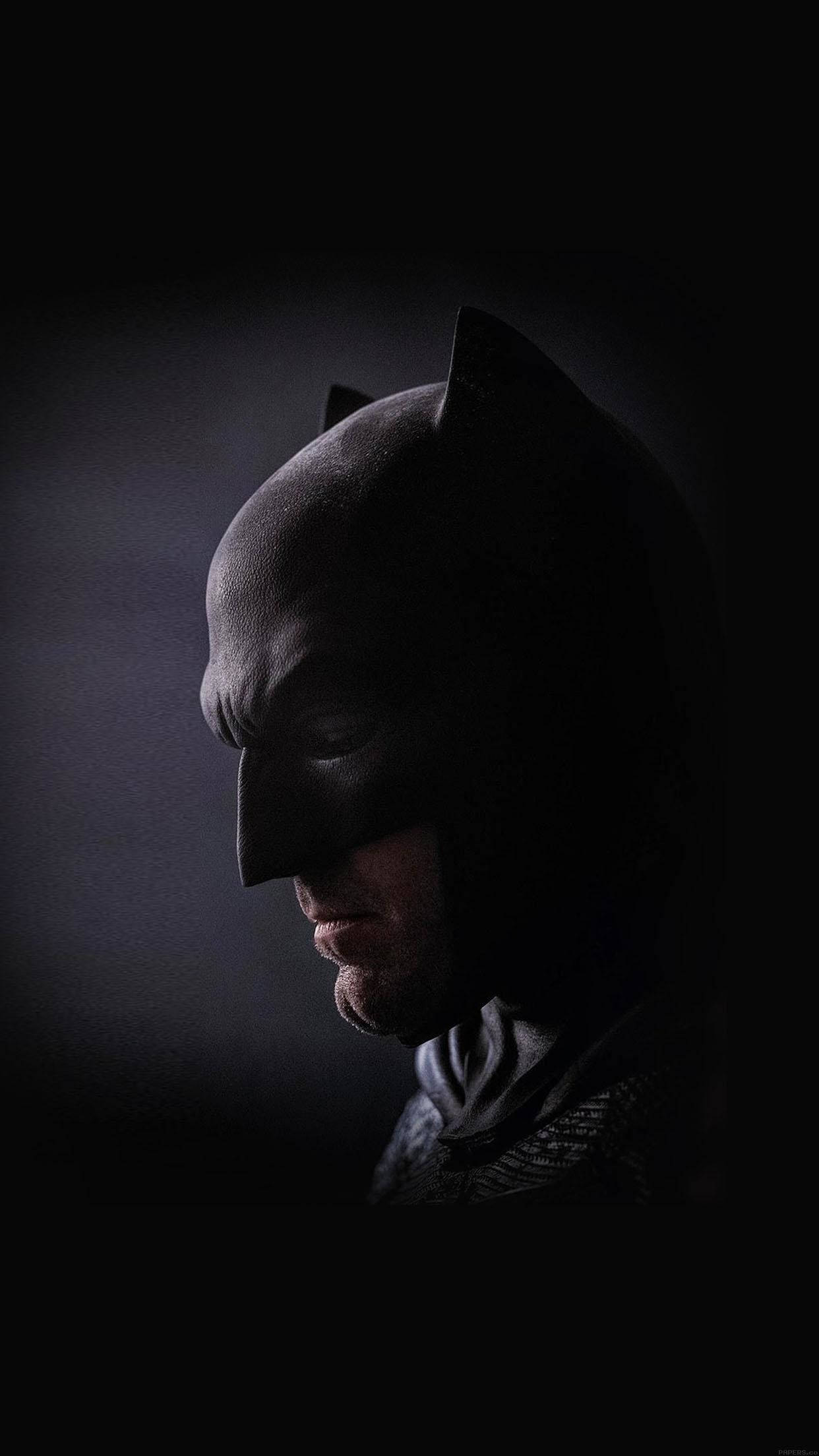 Batman Sideview Close-up Iphone X Wallpaper