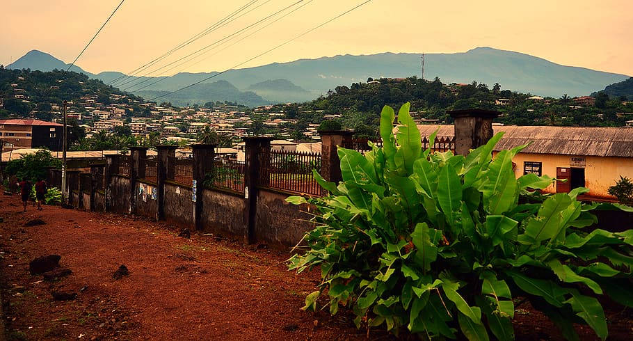 Beach Town In A Seaside City Of Limbe Cameroon Wallpaper