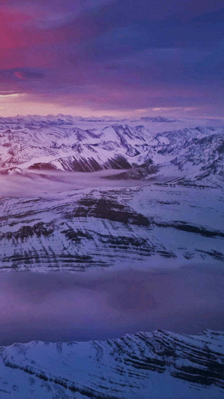 Beautiful Bing Snowy Mountains Wallpaper