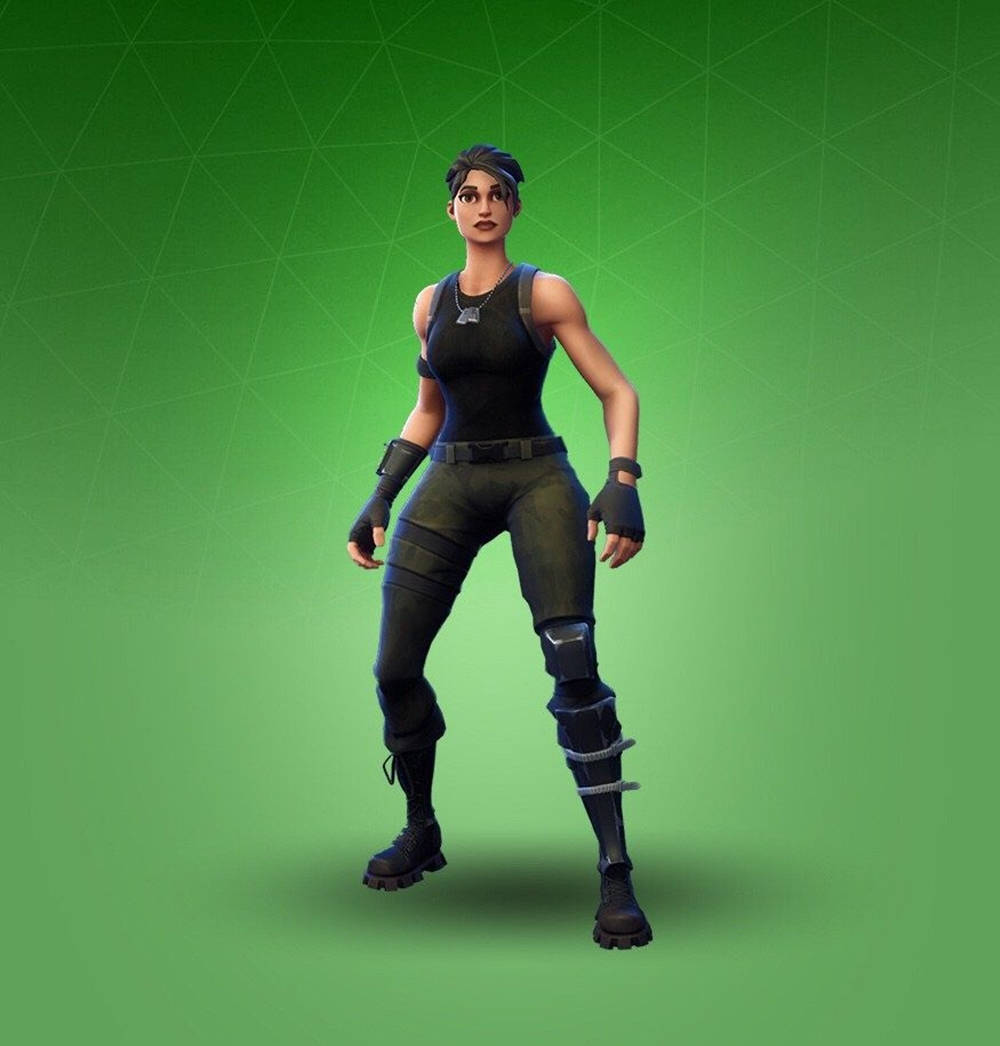 Beautiful Commando Fortnite Skin Wallpaper