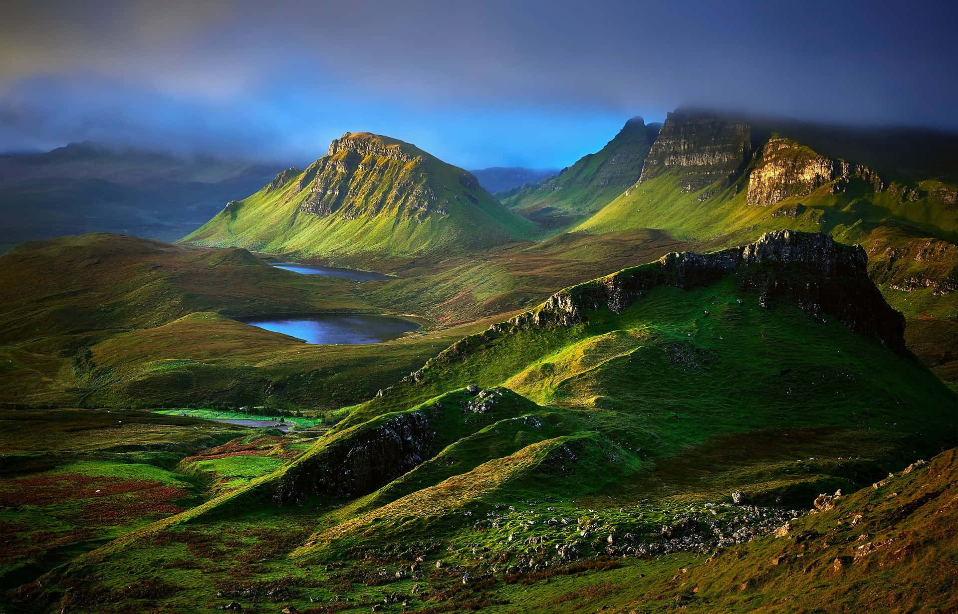 Beautiful Shot Of The Scottish Countryside Wallpaper