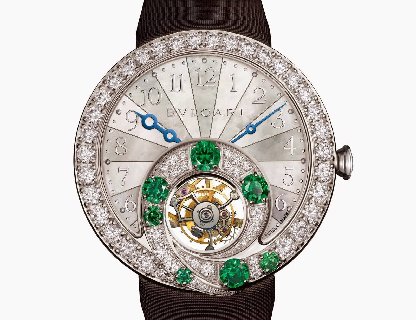 Bejeweled Bvlgari Watch Wallpaper