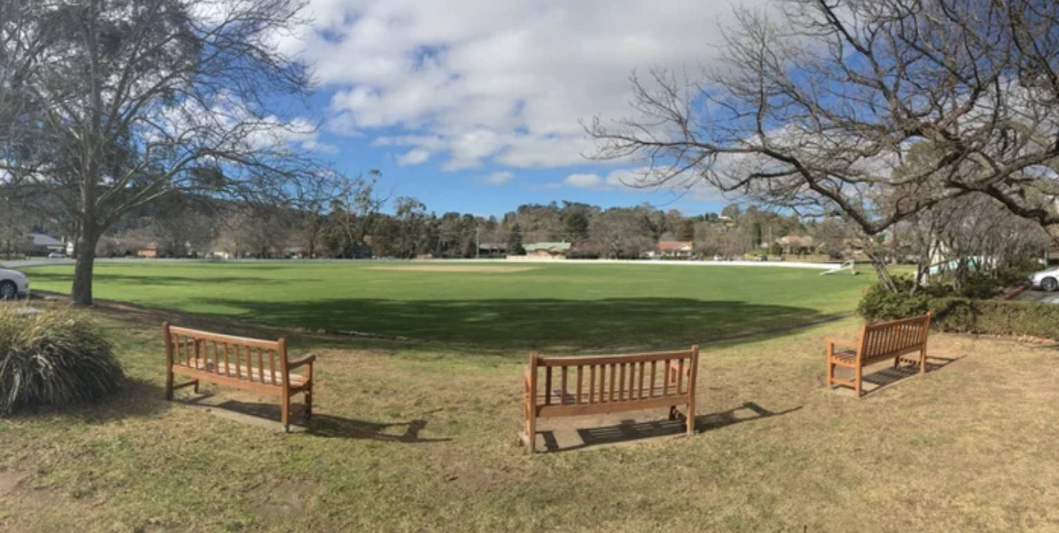 Benches Cricket Ground Wallpaper