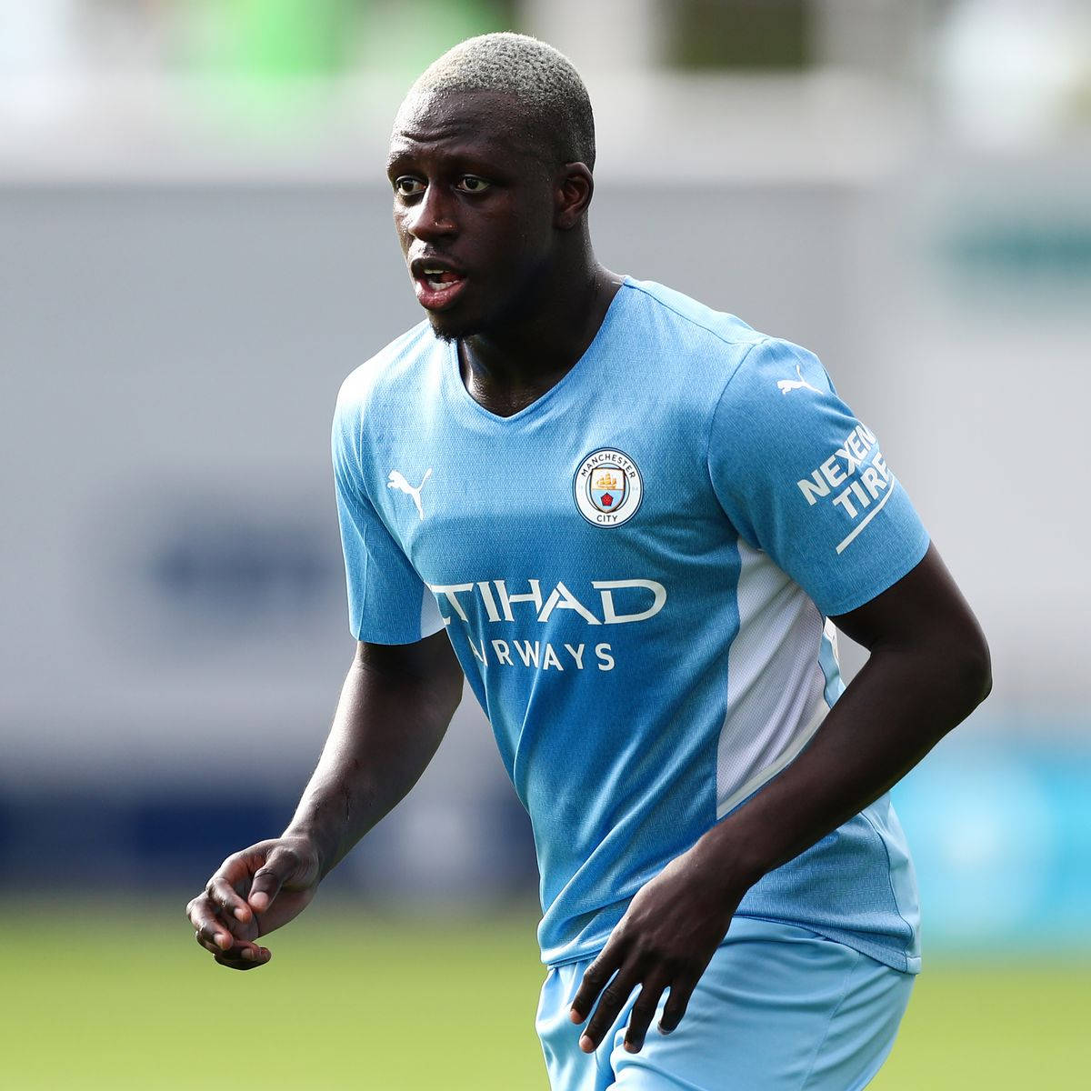 Benjamin Mendy Side View Photograph Wallpaper