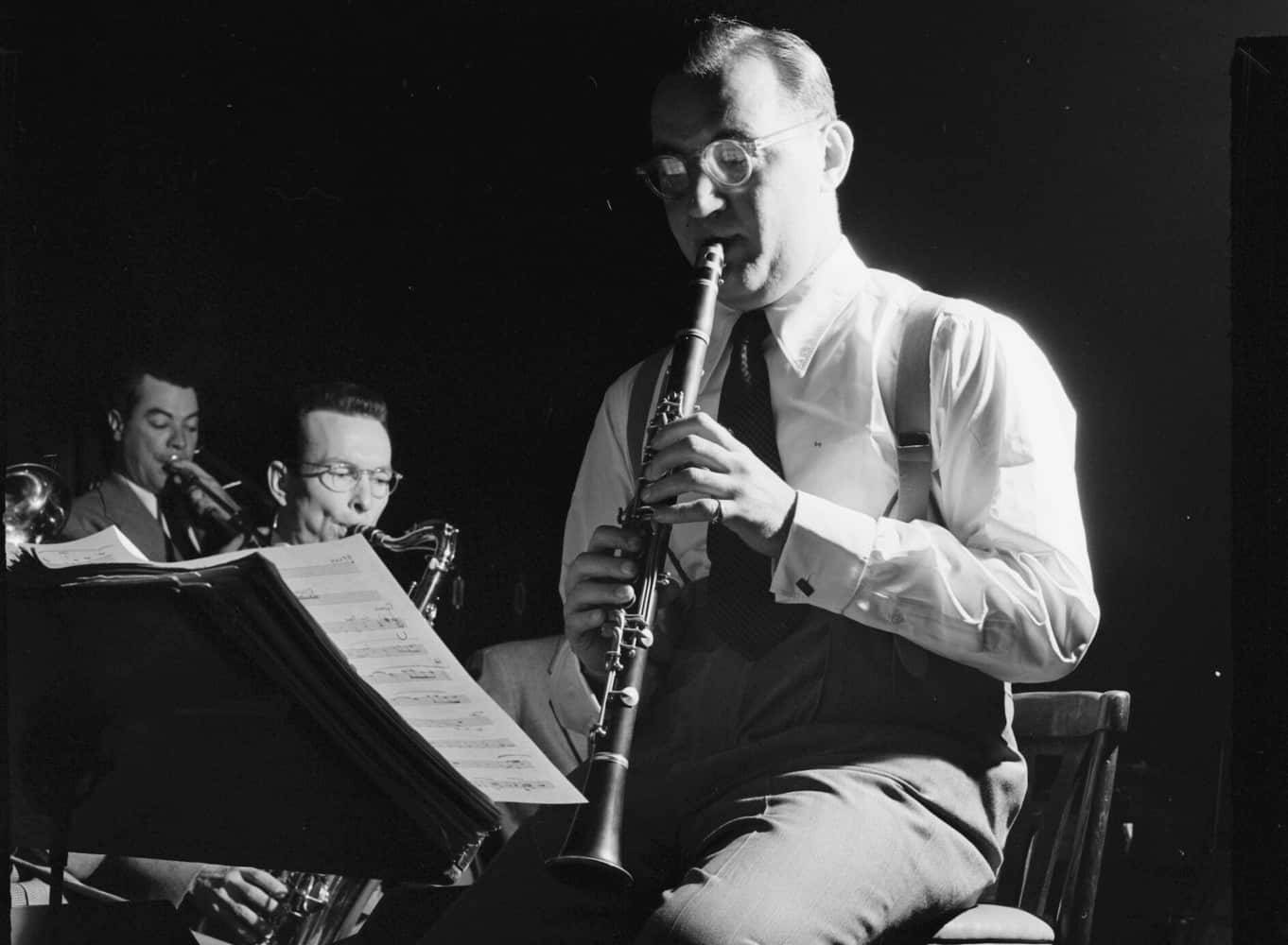 Benny Goodman At 400 Restaurant New York City 1946 Wallpaper