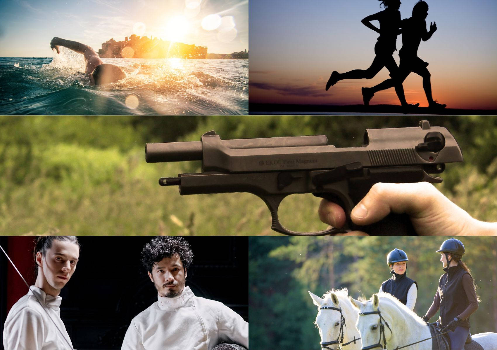 Beretta Gun Aesthetic Modern Pentathlon Wallpaper