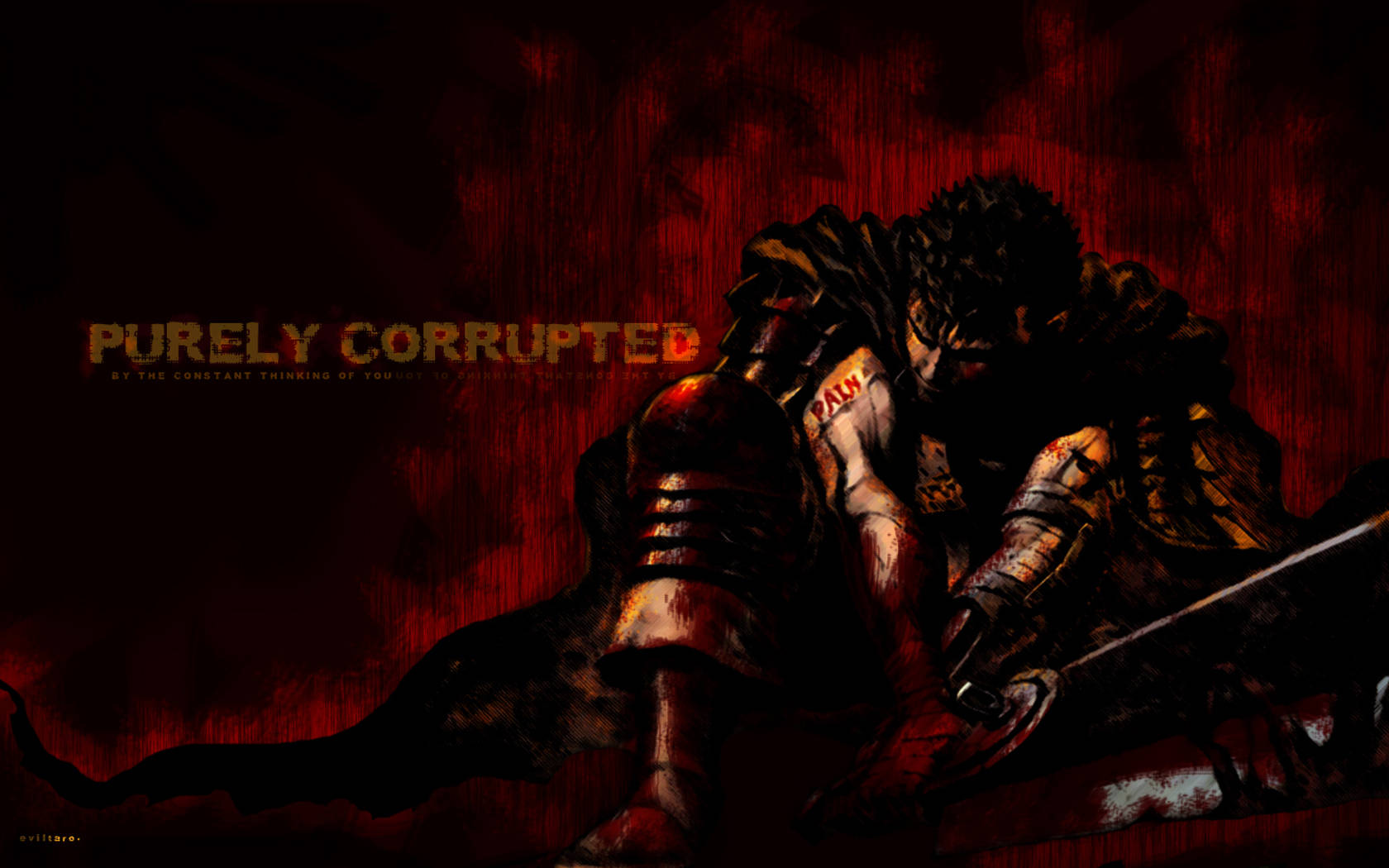 Berserk 4k Guts Purely Corrupted Wallpaper