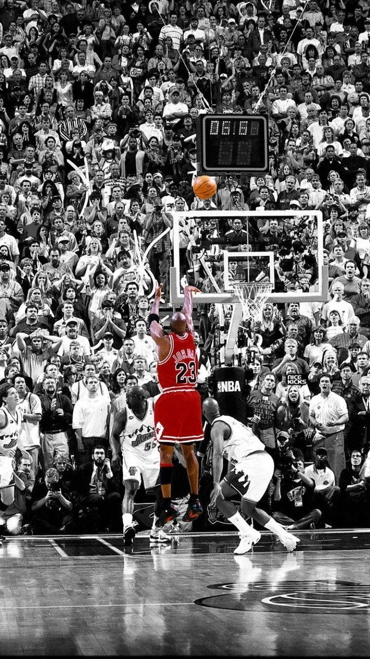 Best Basketball Michael Jordan Last Shot Wallpaper