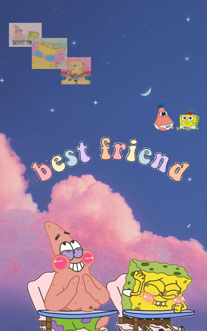 Best Friends Spongebob And Patrick Wallpaper