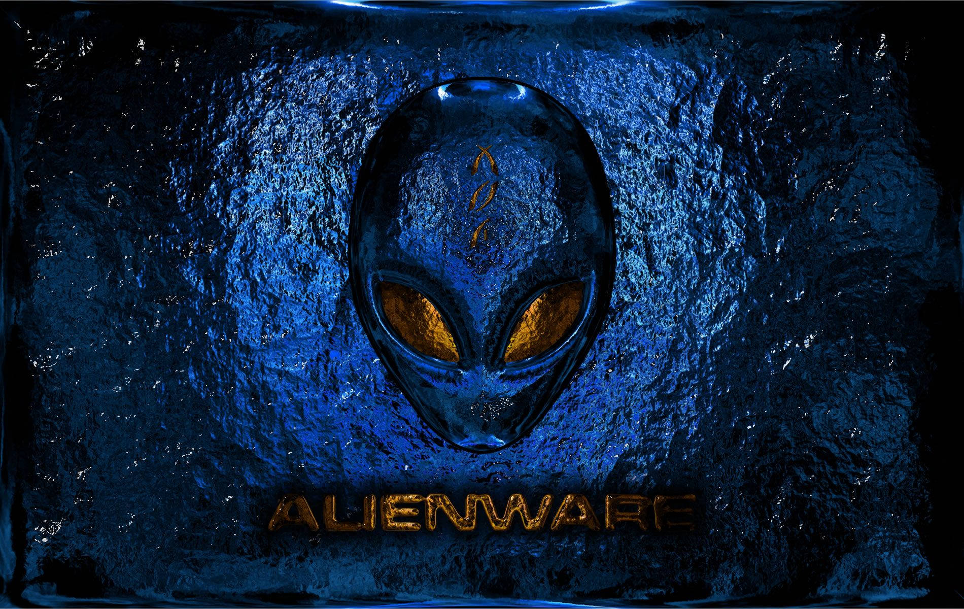 Best Hd Aqua Blue Alienware Art Wallpaper