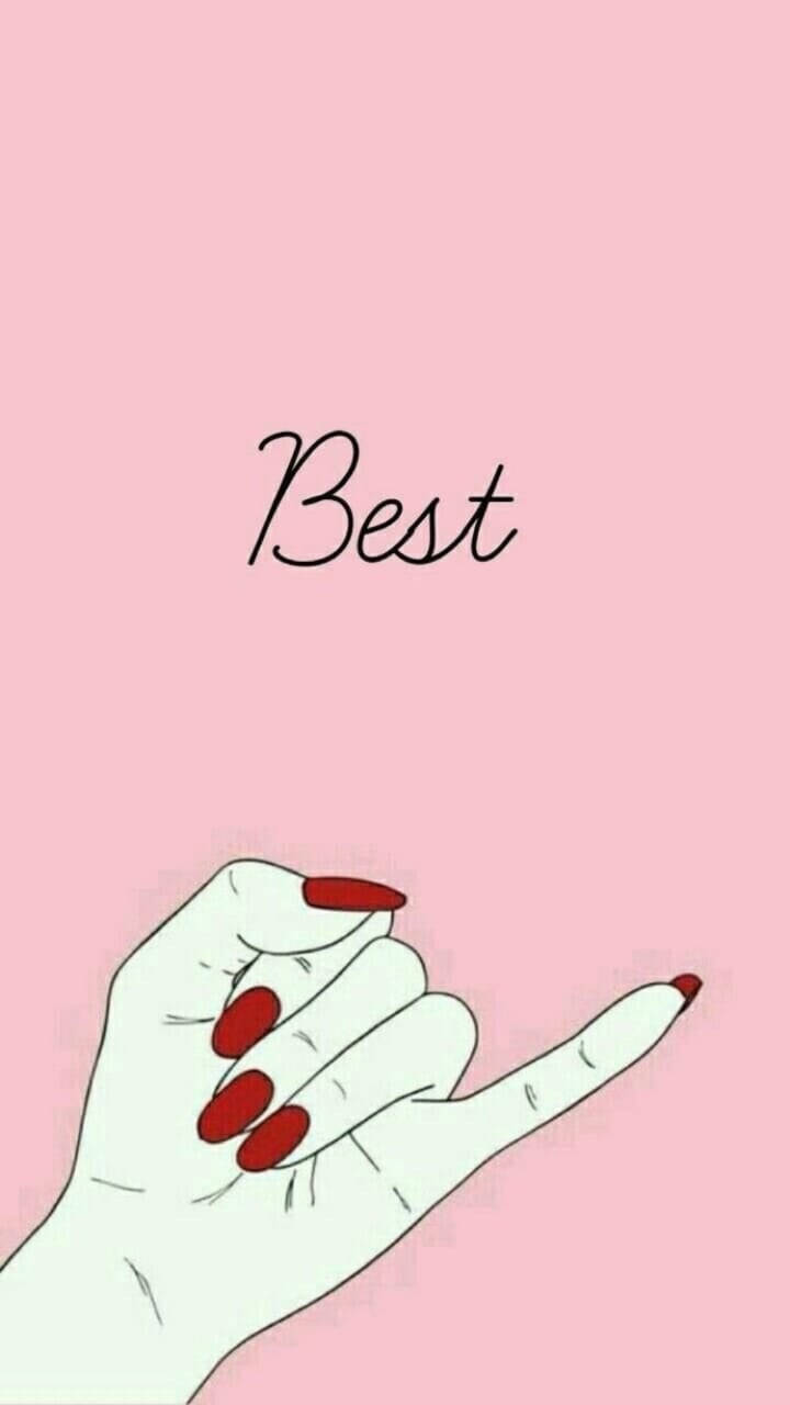 Best Pinky Finger Girly Bff Wallpaper