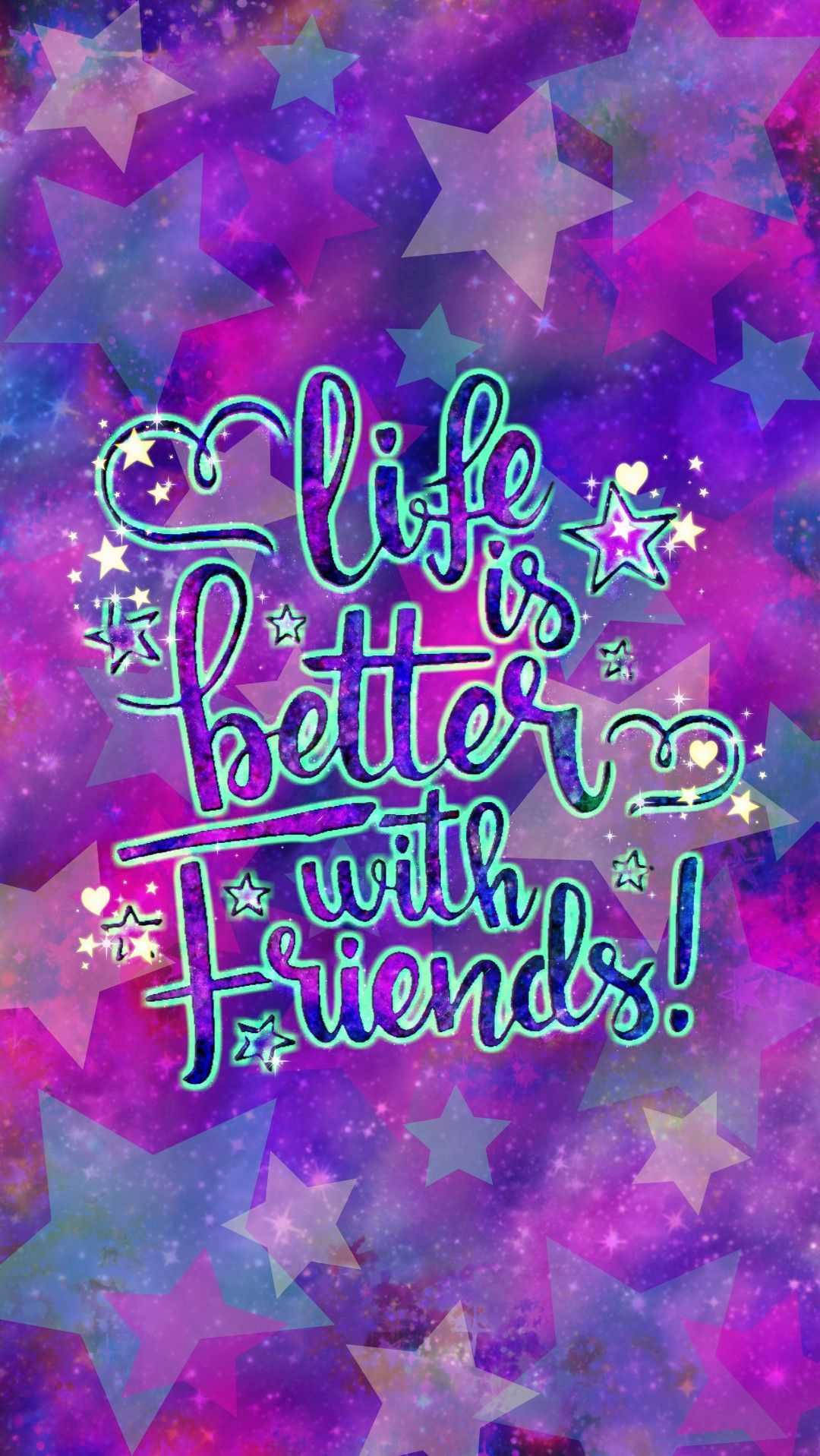 Bestie Life Is Better Wallpaper