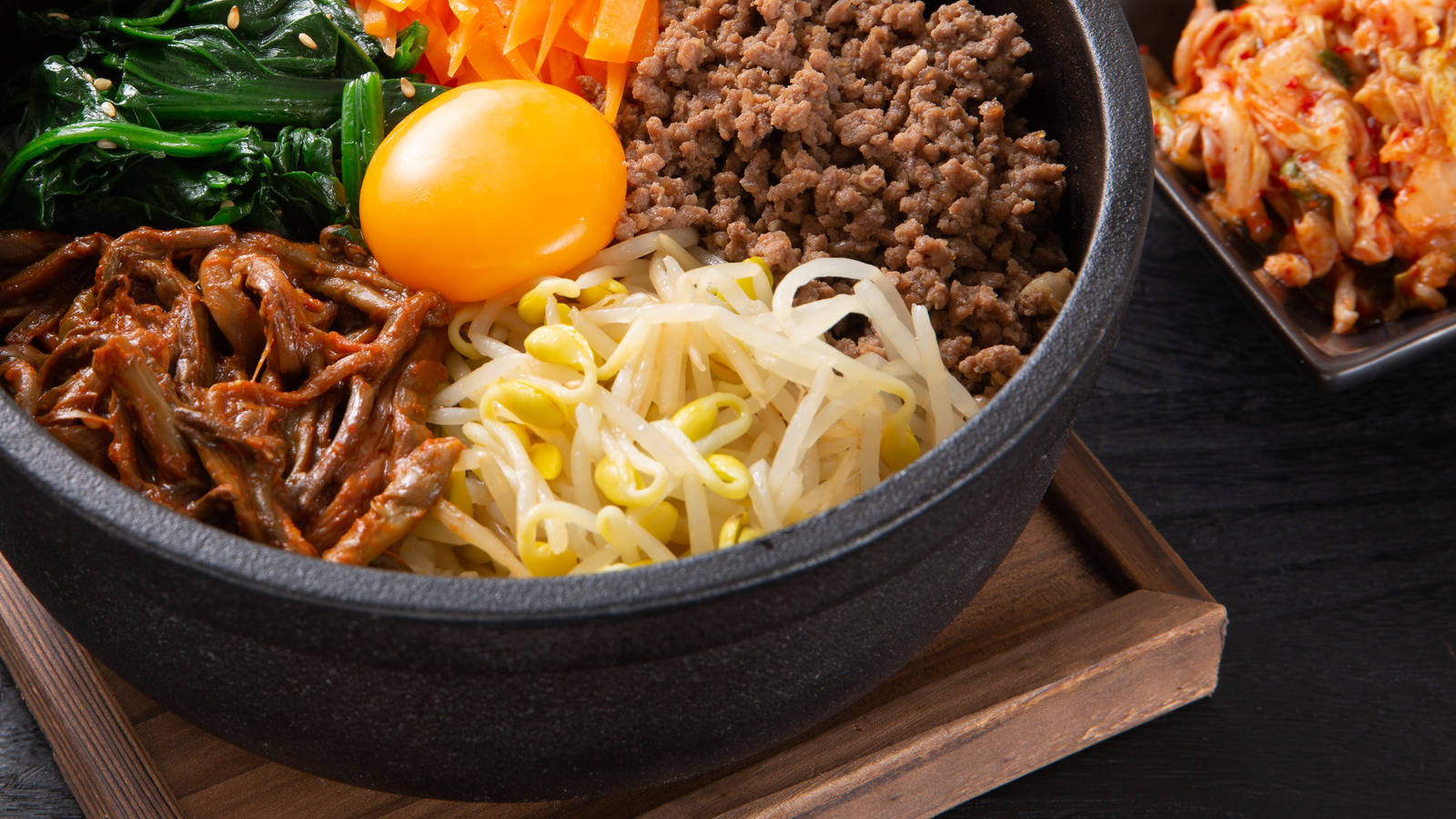 Bibimbap With Ground Beef Wallpaper