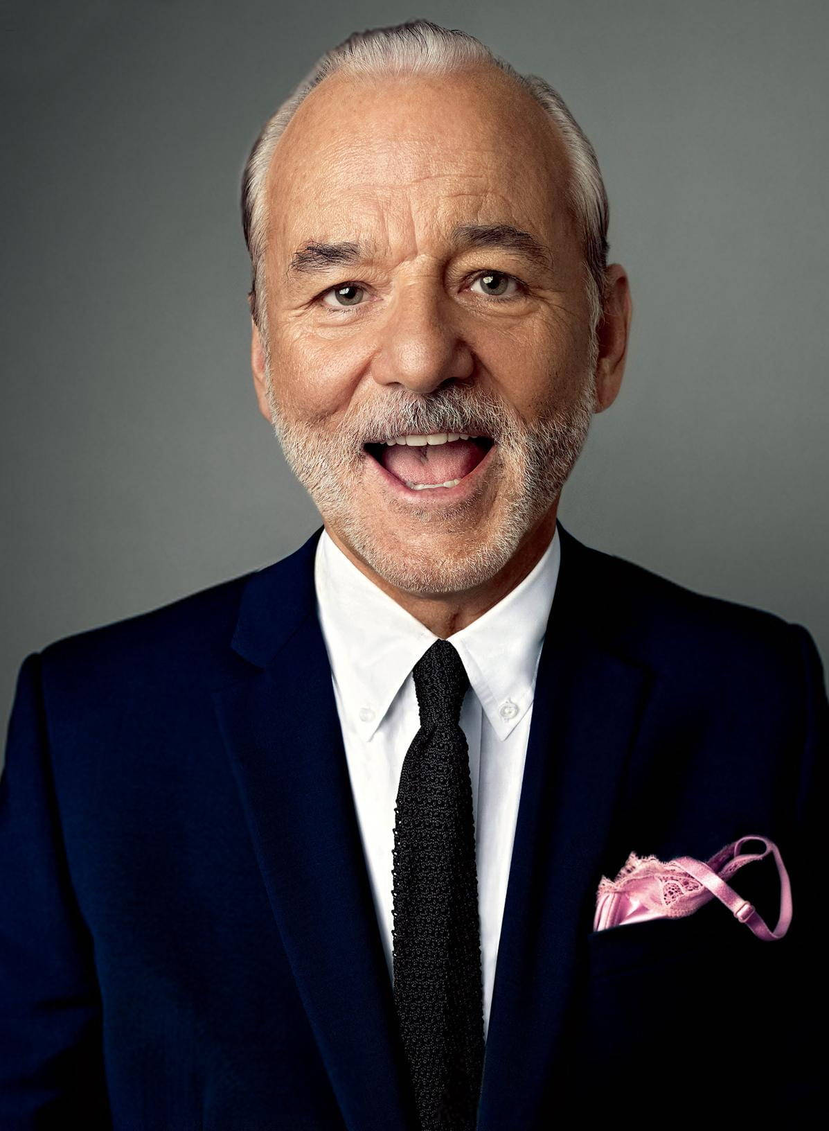 Bill Murray In A Playful Gq Magazine Shoot Wallpaper