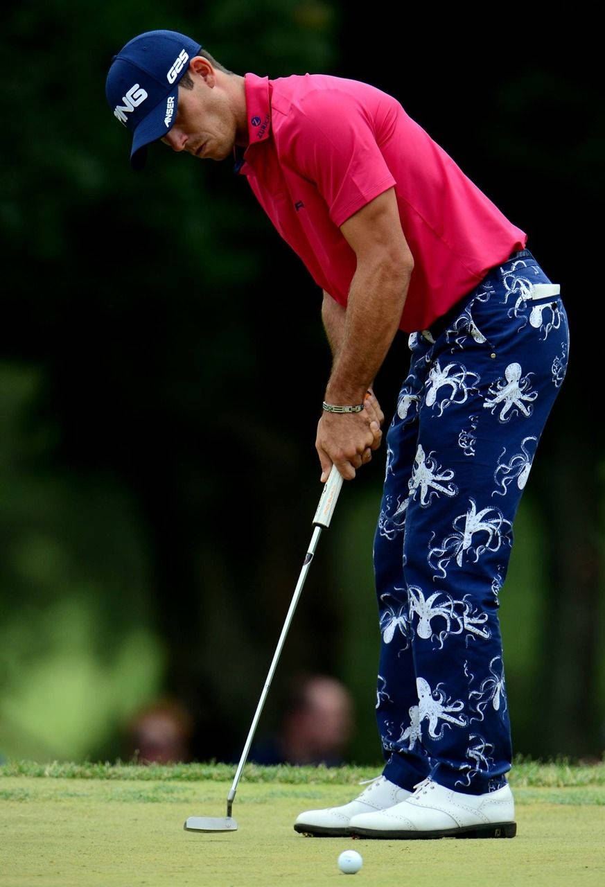 Billy Horschel Golf Stance Wallpaper