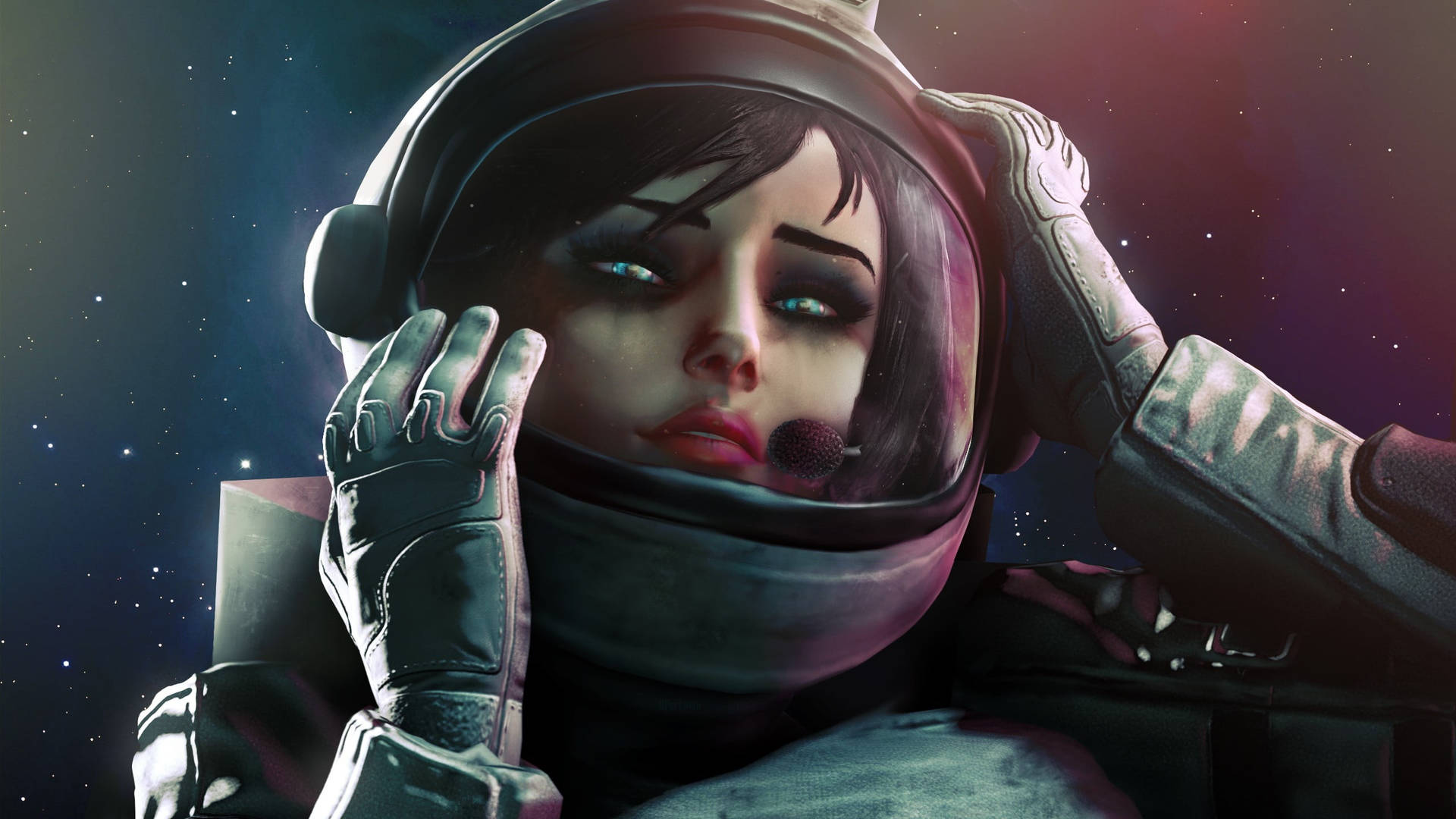 Bioshock Infinite Astronaut Elizabeth Wallpaper