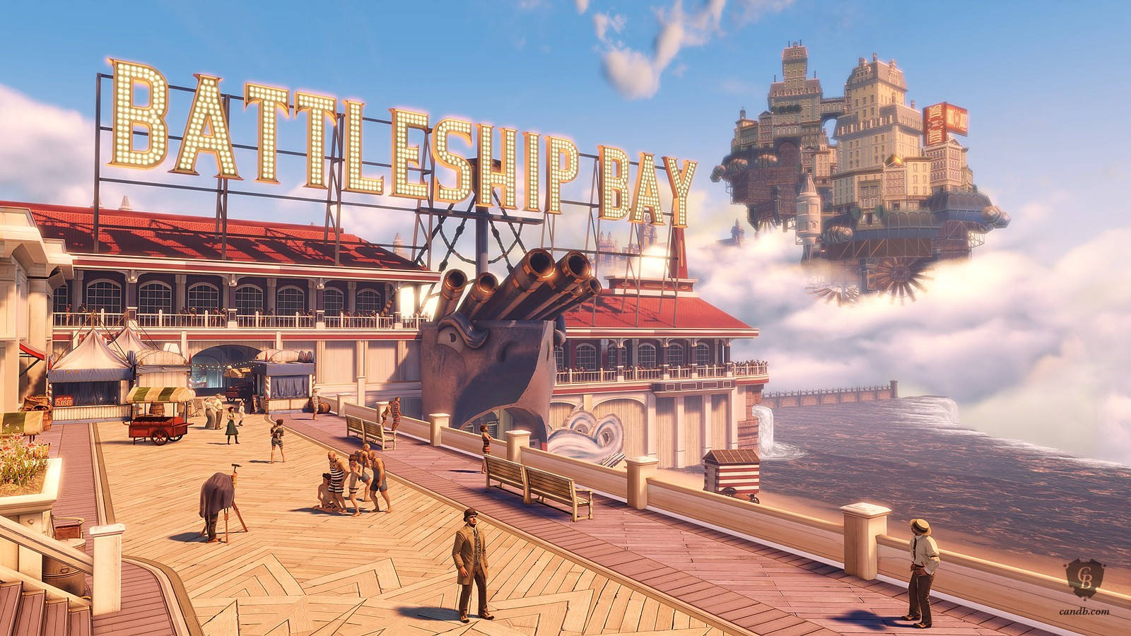 Bioshock Infinite Battleship Bay Wallpaper