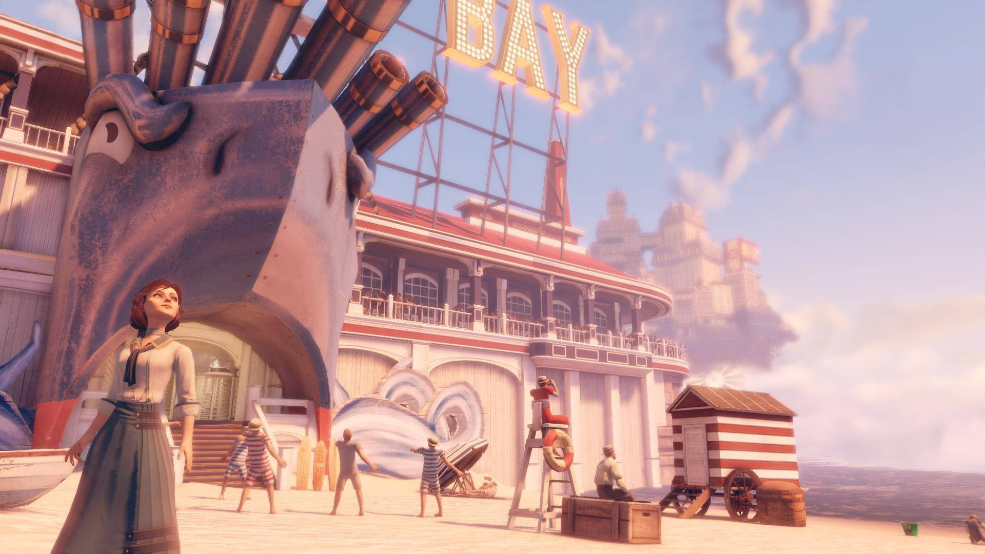 Bioshock Infinite City By The Bay Wallpaper