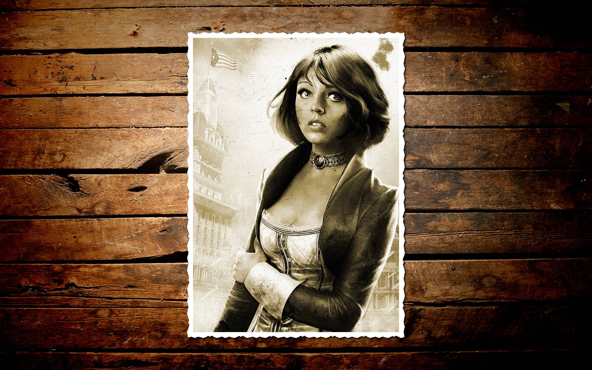 Bioshock Infinite Classic Portrait Wallpaper